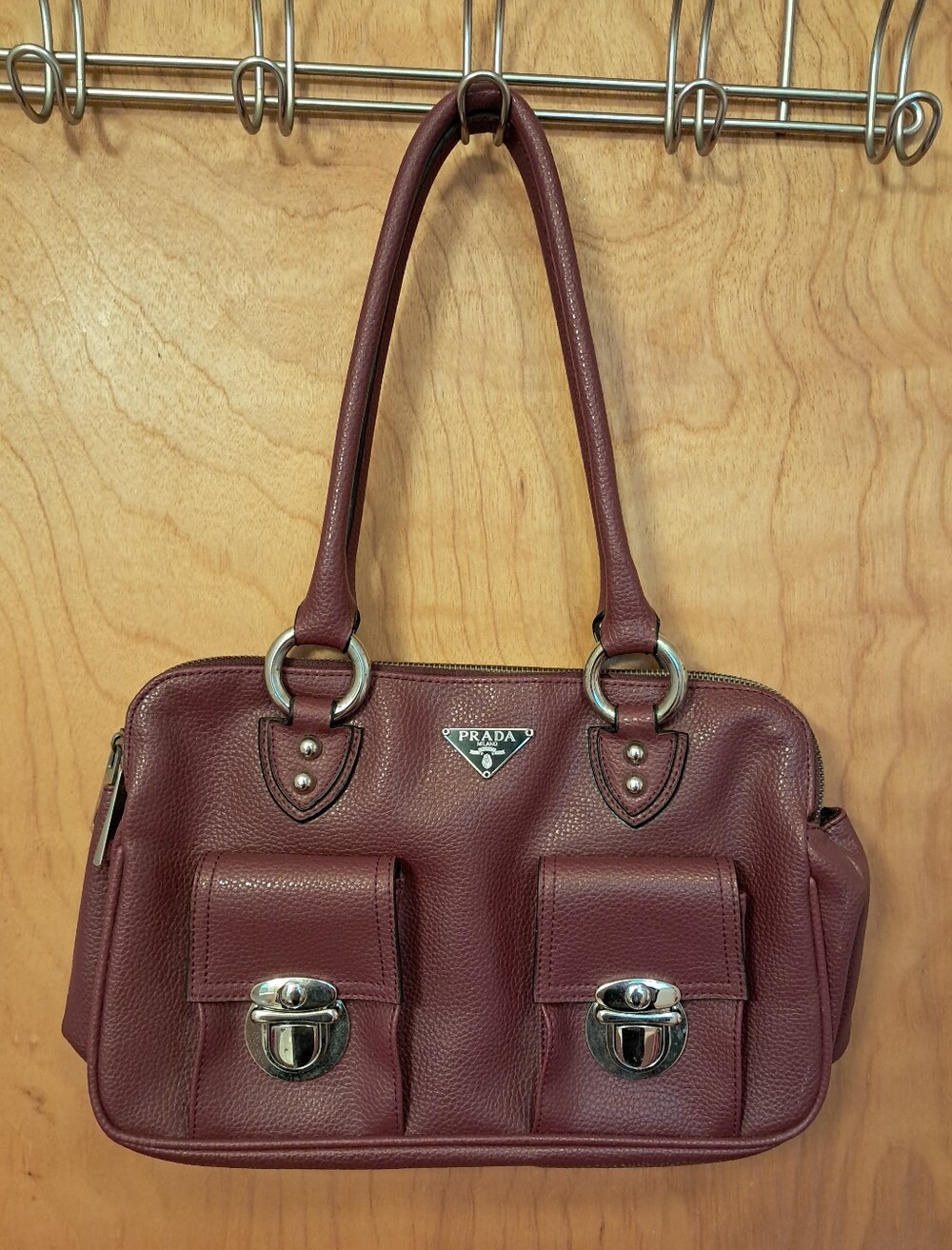 Marc Jacobs Purse With Prada Emblem